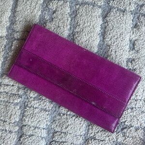 Banana Republic Rich Purple Clutch